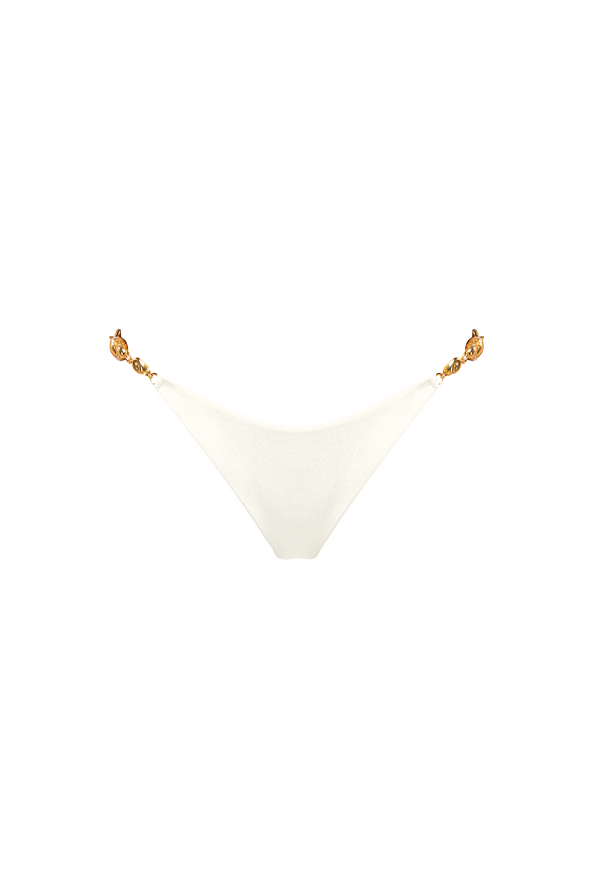 CAPRI BIKINI BOTTOM PEPITE - Avorio