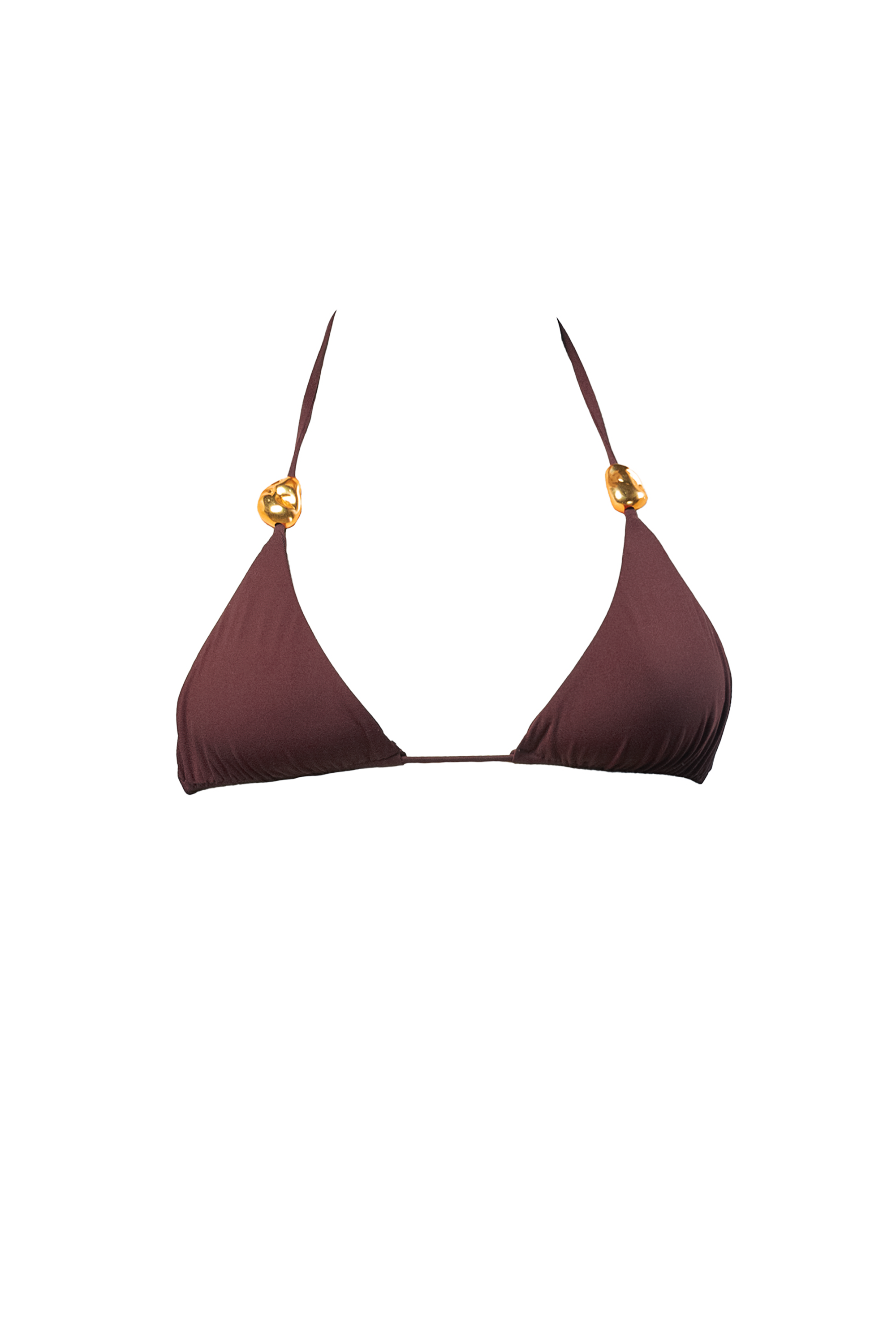 ES VEDRÀ BIKINI TOP PEPITE - Cacao
