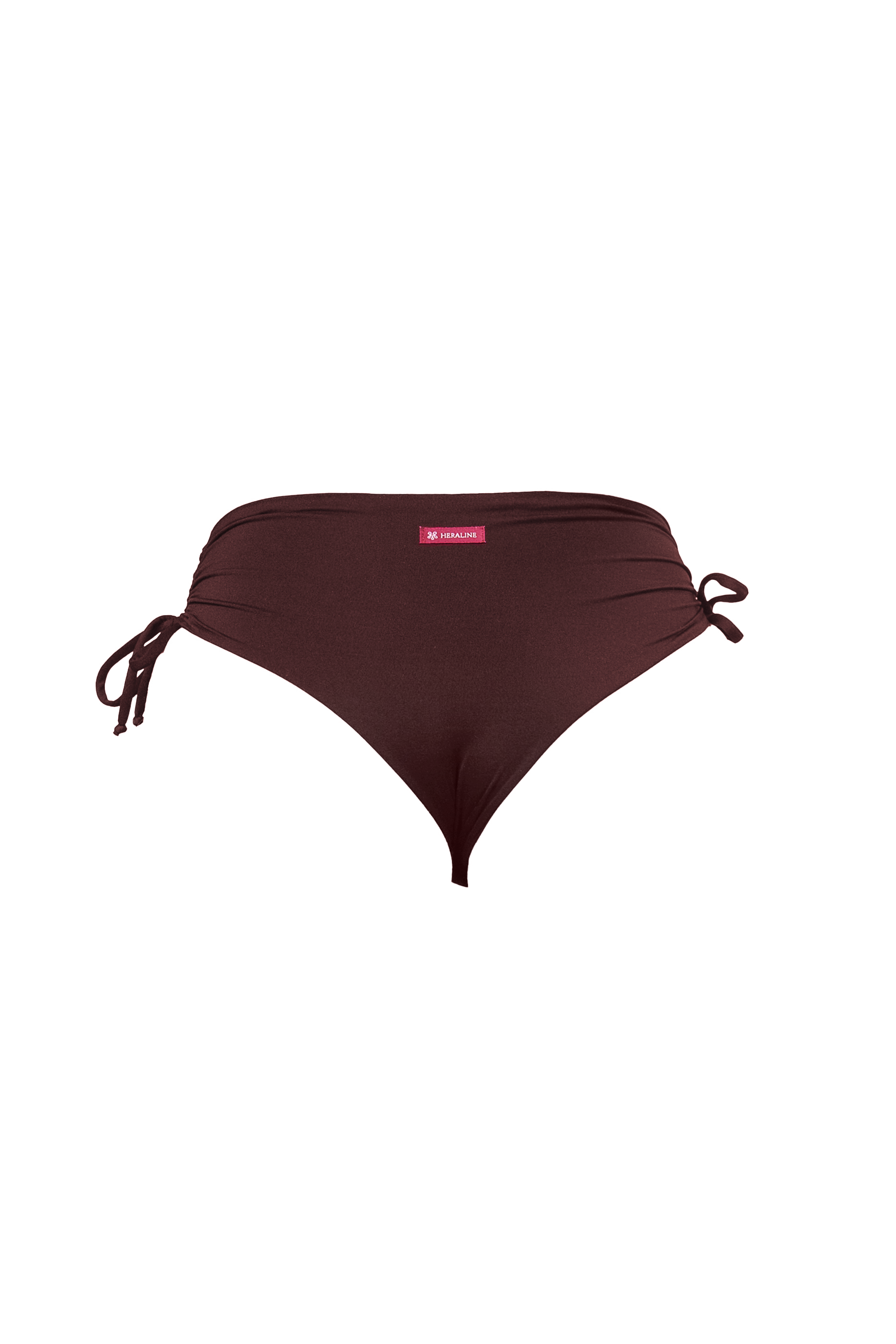FILICUDI BIKINI BOTTOM ARRICCIATO - Cacao