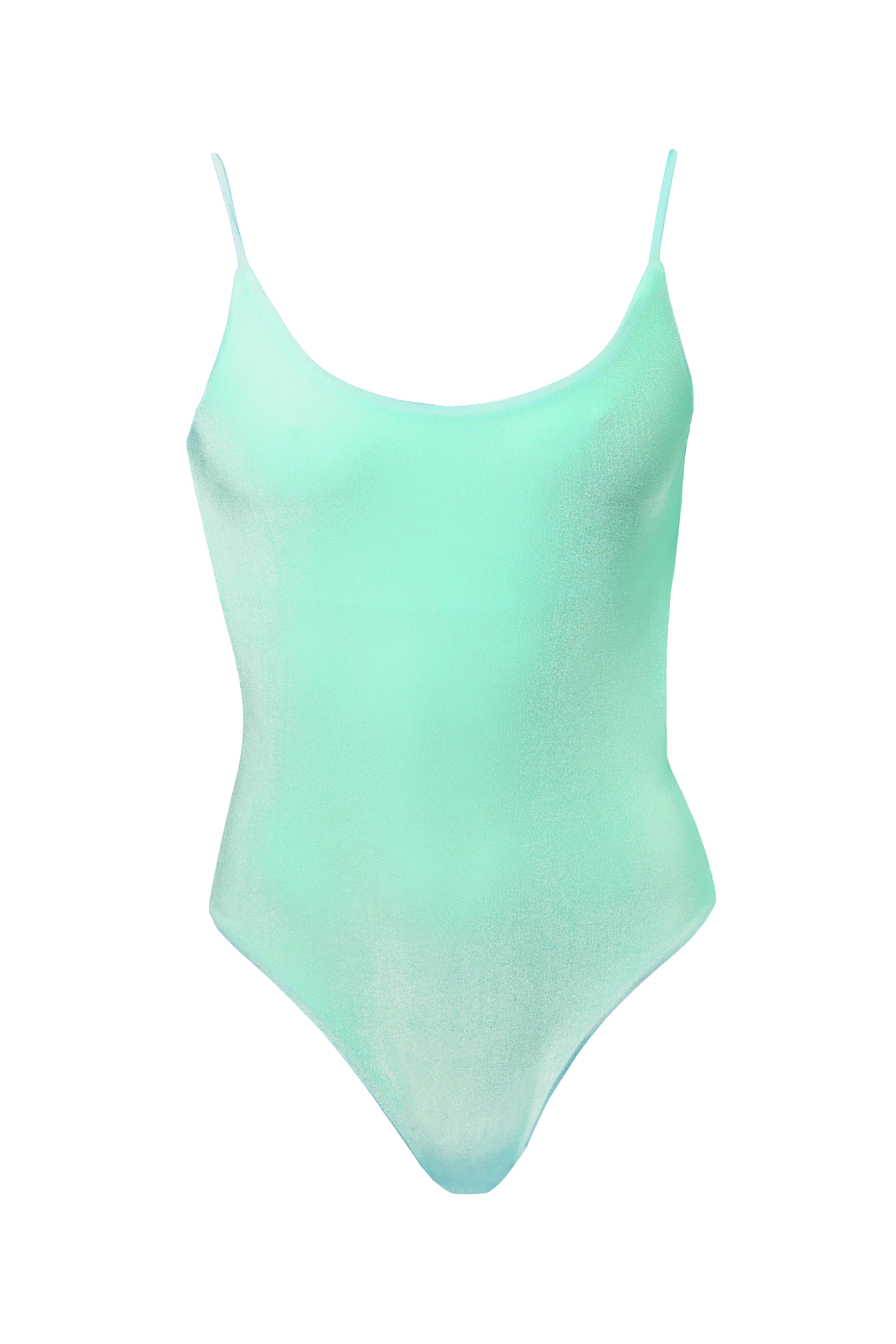 ISCHIA SWIMSUIT VELLUTO - Latte e menta