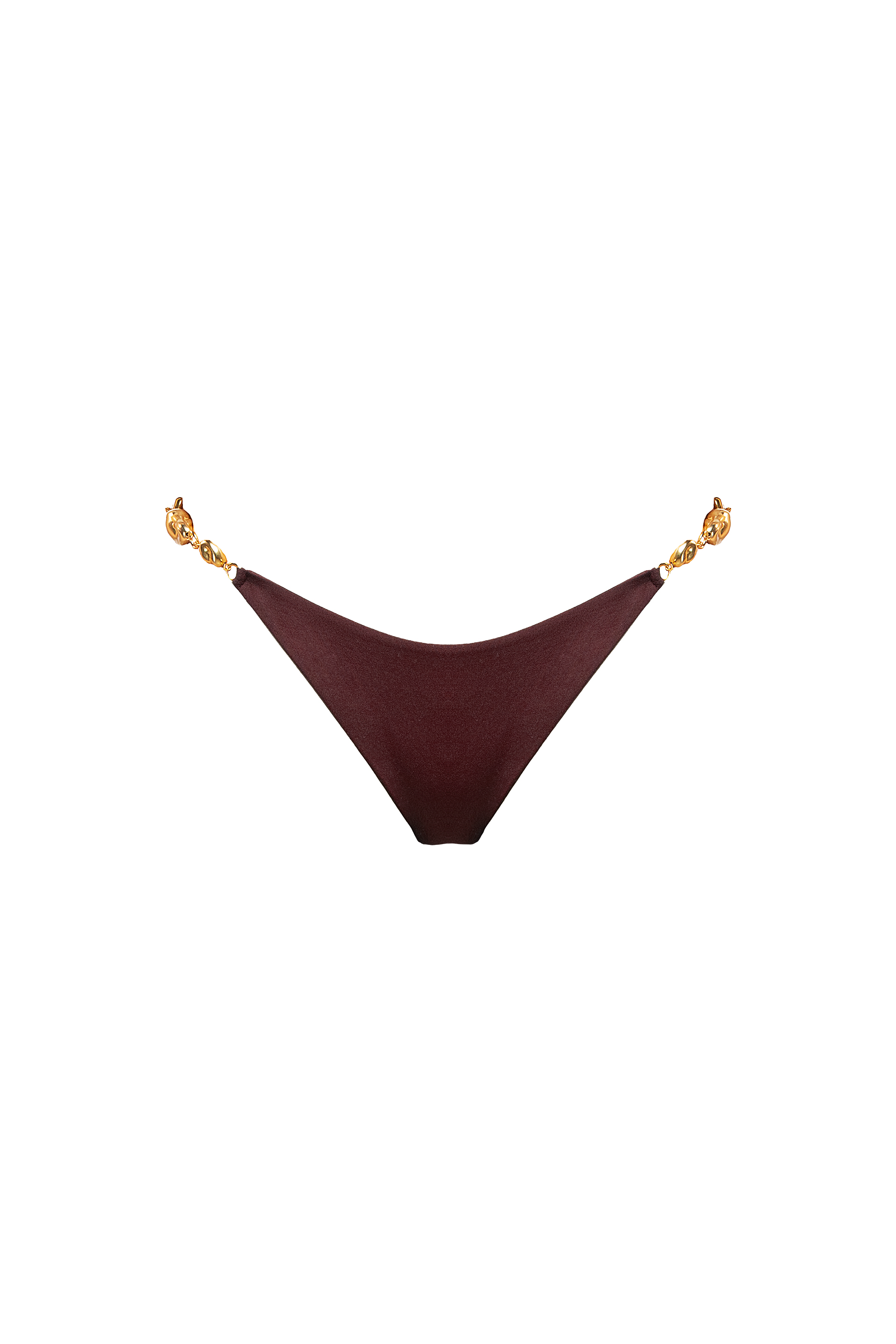 CAPRI BIKINI BOTTOM PEPITE - Cacao