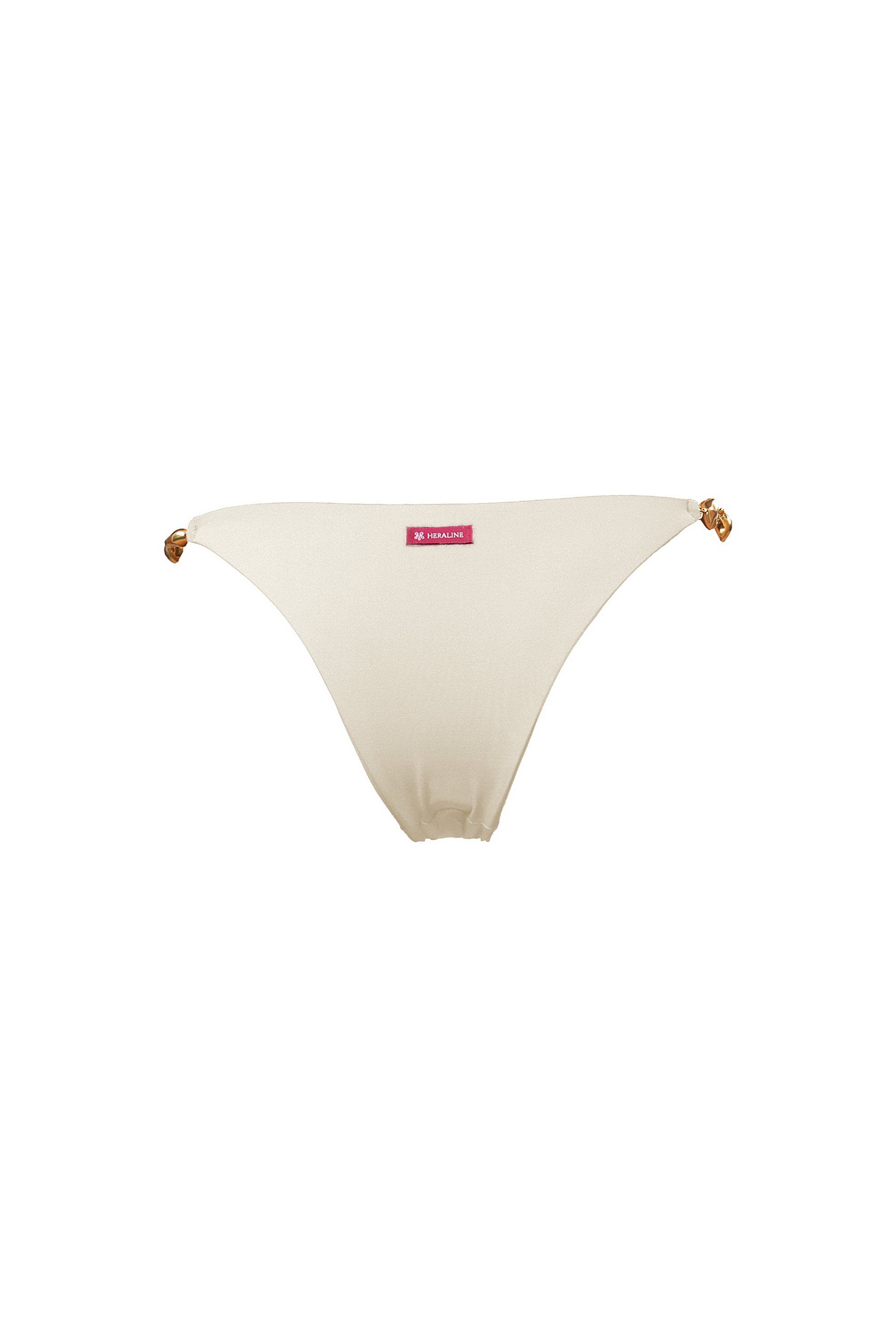 CAPRI BIKINI BOTTOM PEPITE - Avorio