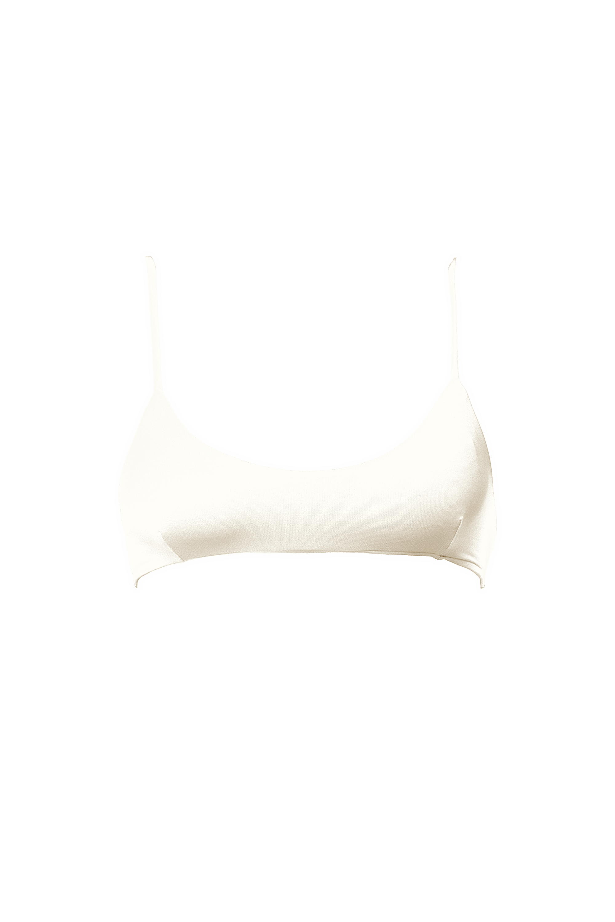 CRETA BIKINI TOP - Avorio