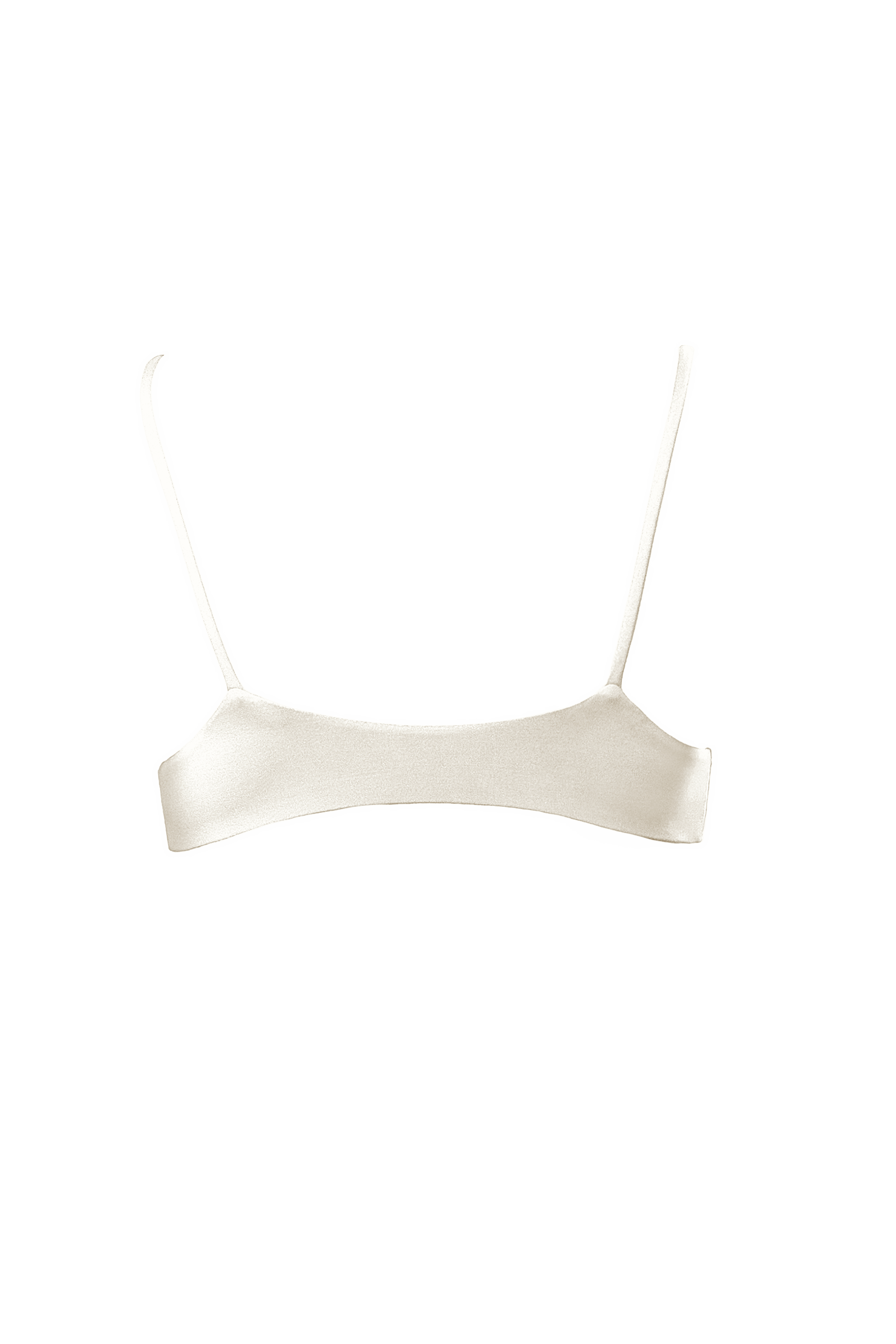 CRETA BIKINI TOP - Avorio