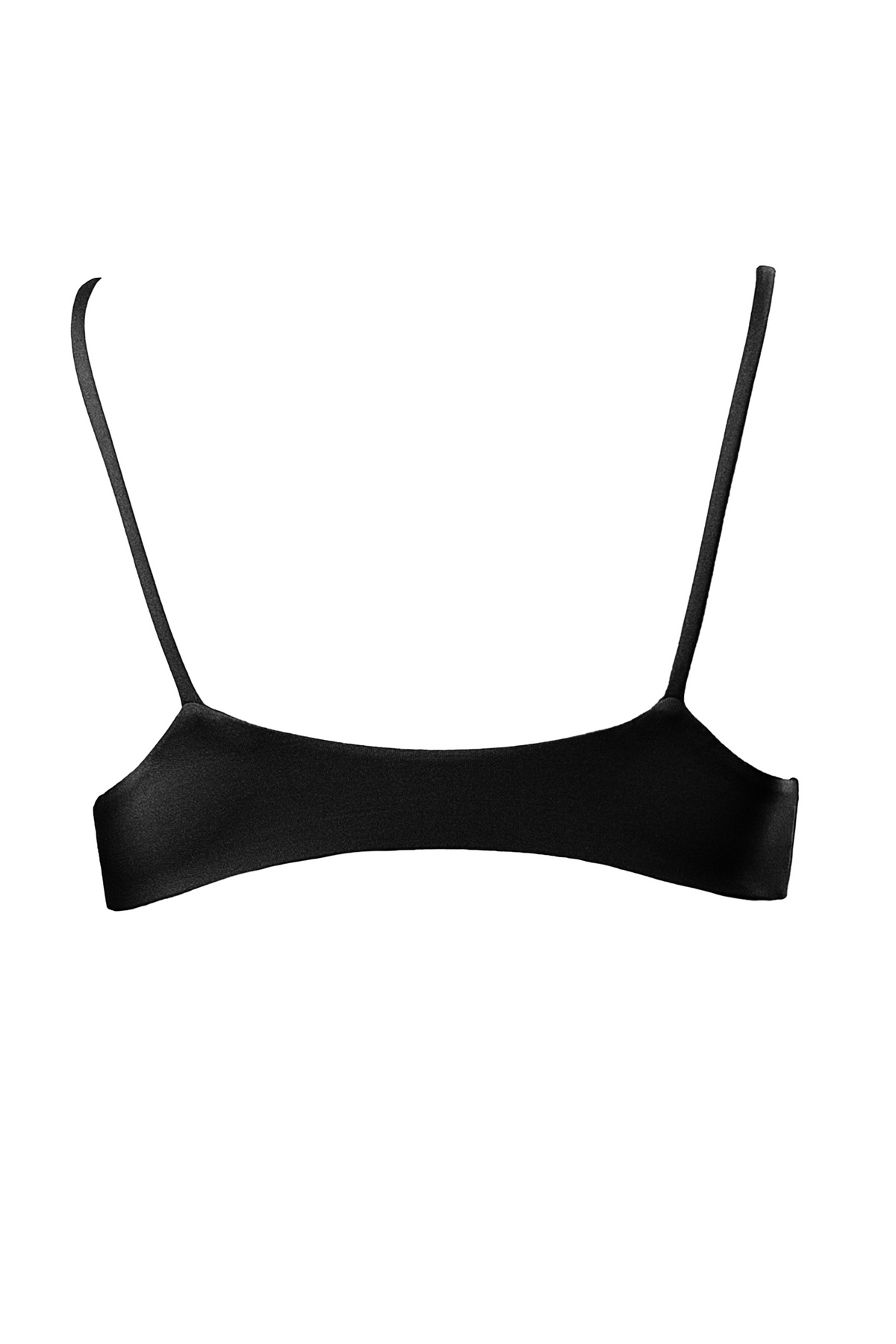 CRETA BIKINI TOP - Nero ossidiana