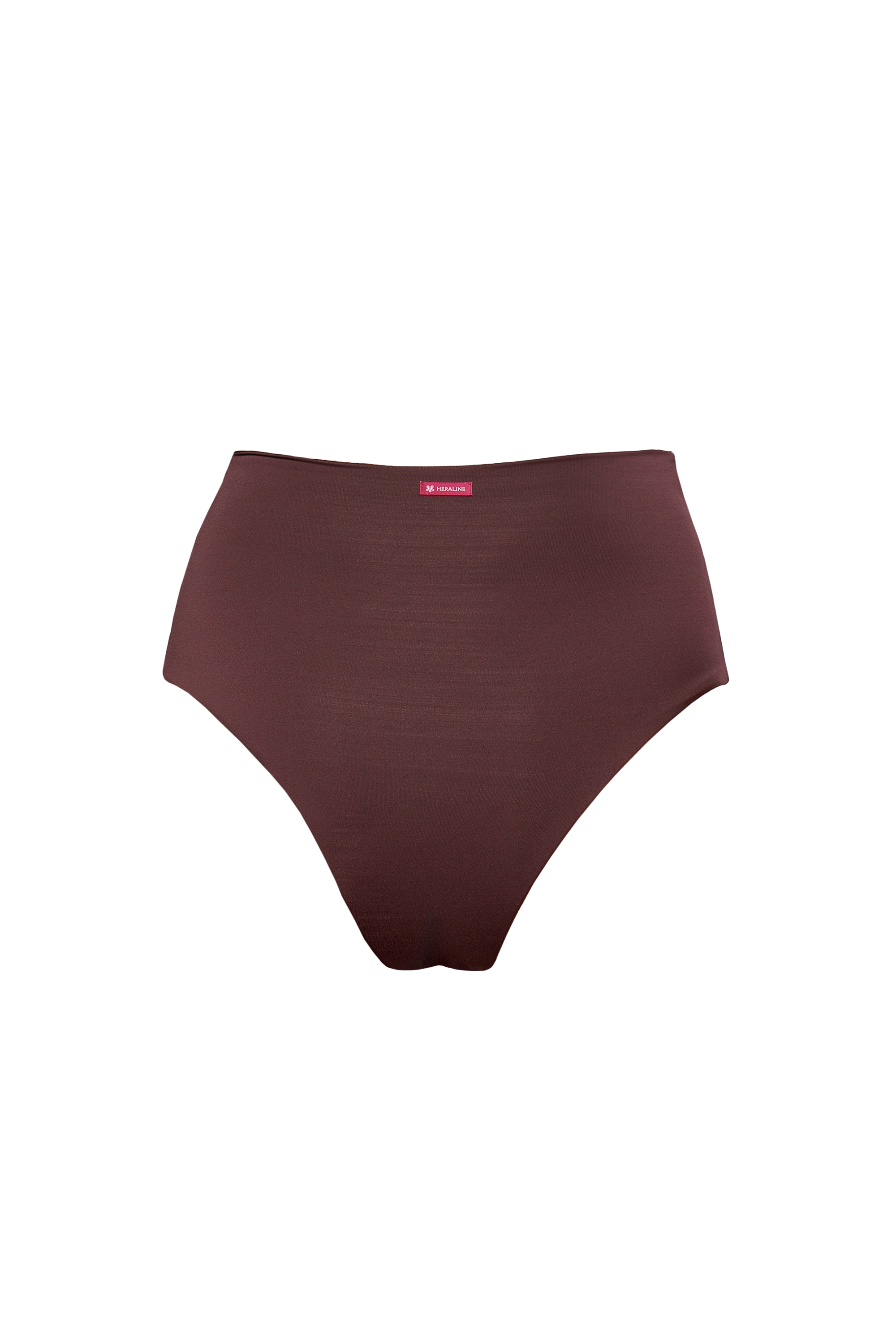 ELBA BIKINI BOTTOM VITA ALTA - Cacao