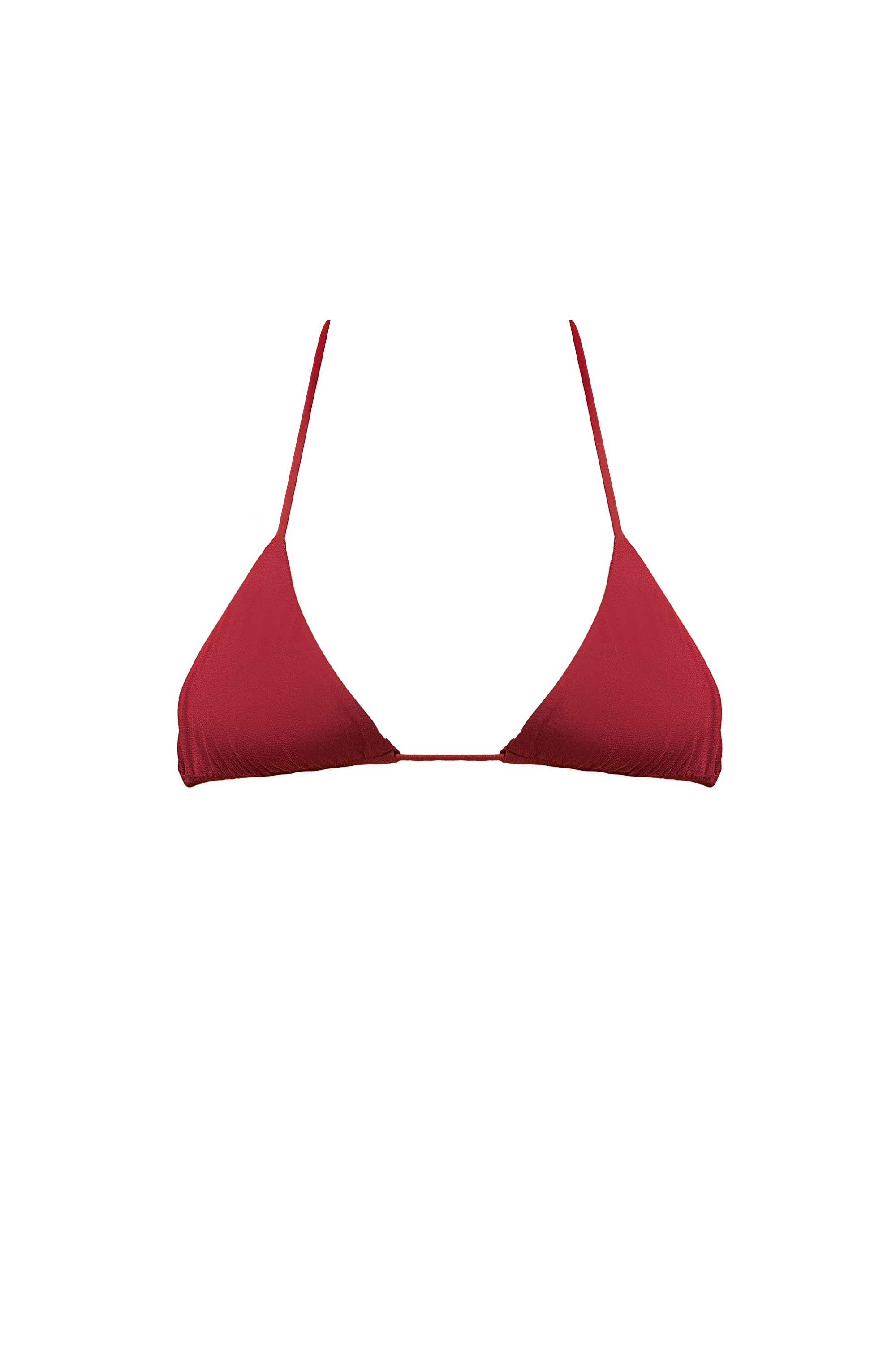 ES VEDRÀ BIKINI TOP - Rosso etrusco