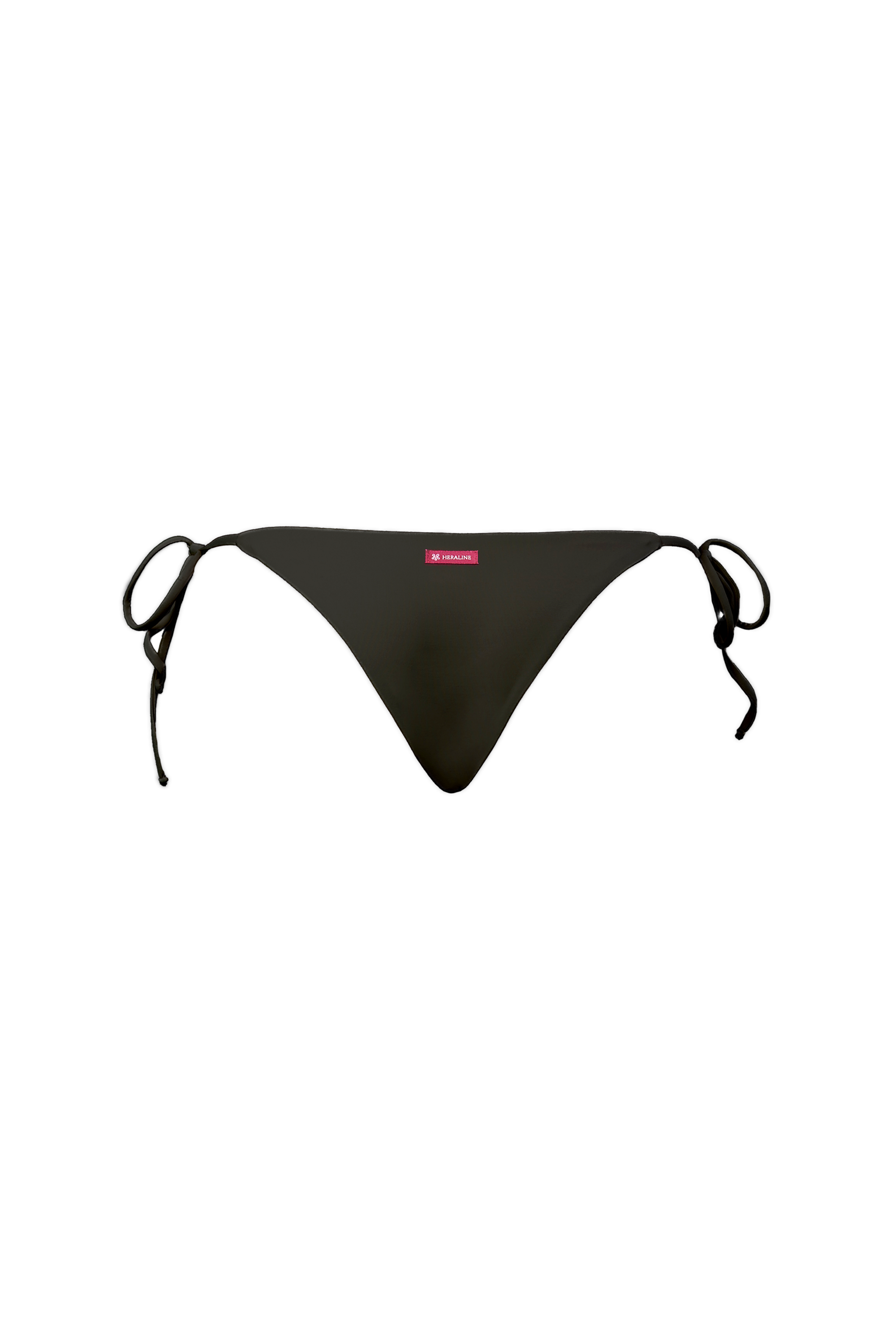 KOS BIKINI BOTTOM PEPITE - Nero ossidiana