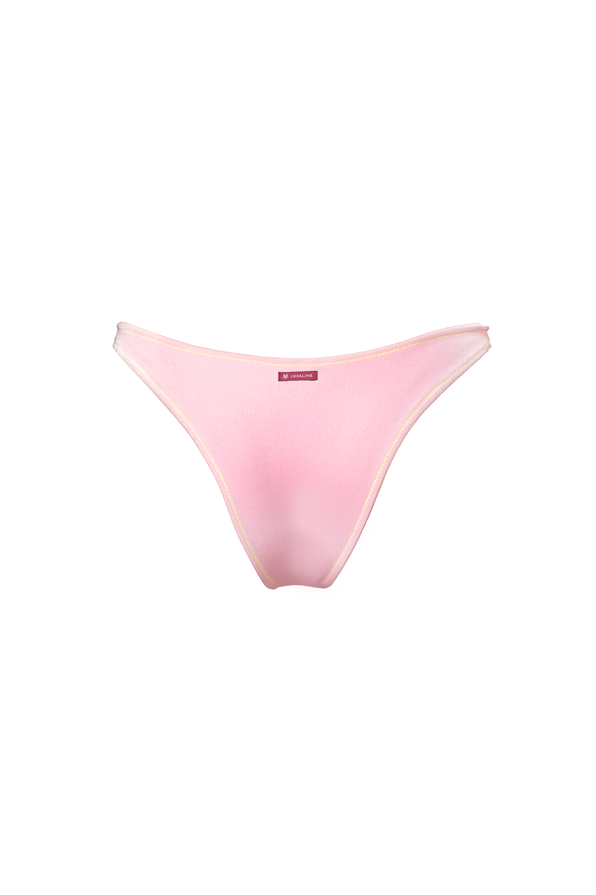 LINOSA BIKINI BOTTOM VELLUTO - Rosa flamingo