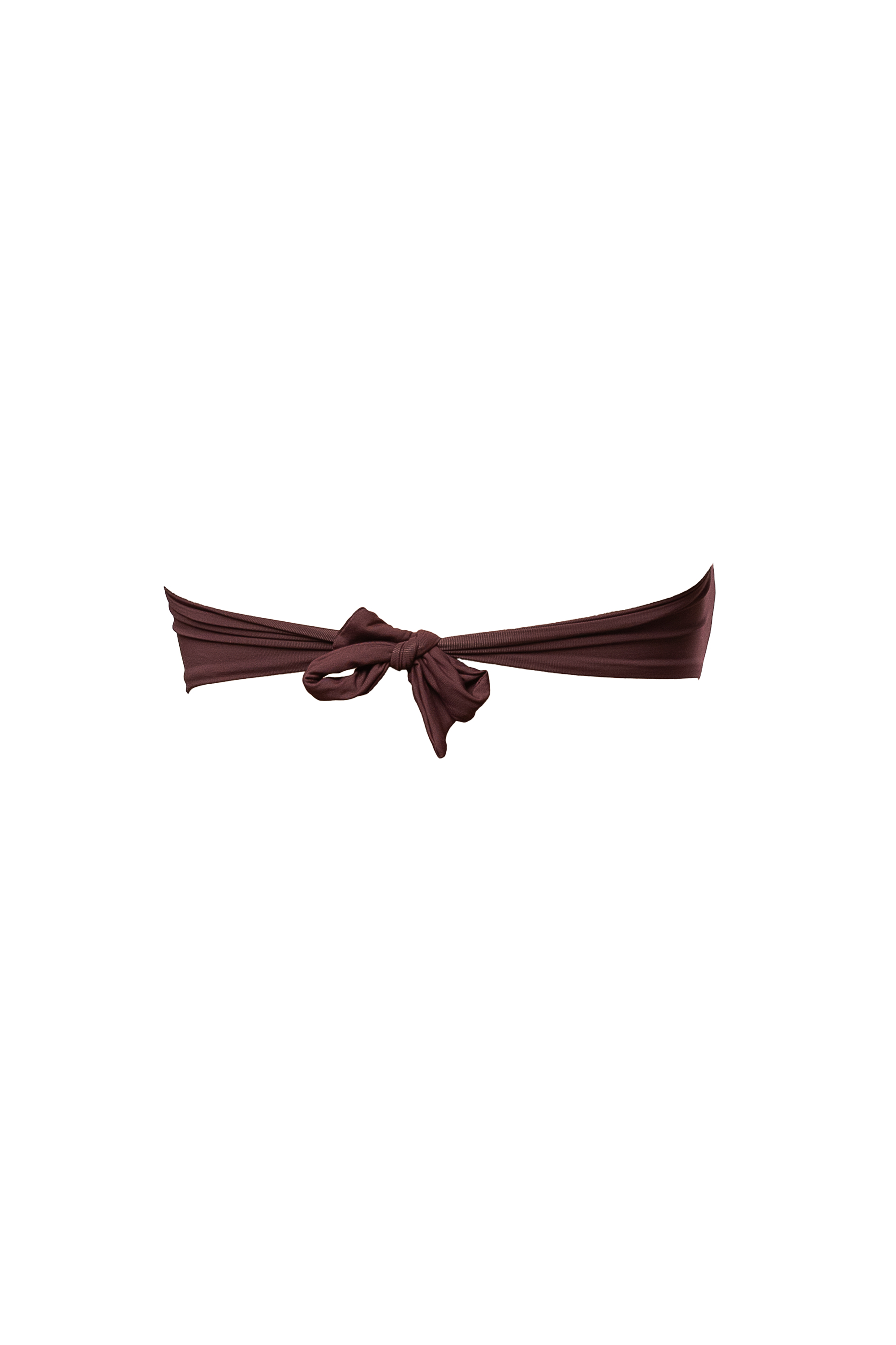 MILOS BIKINI TOP BROOCH - Cacao